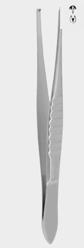 Пінцет хірургічний, американська модель, 1x2 зубці, 25,0 см (cm)